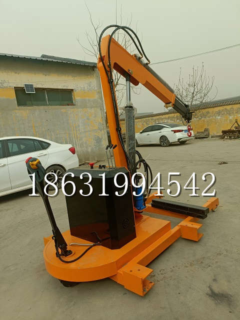 彰化县自卸车厢随车吊 自制轮式四不像起重机 四驱平板吊 5吨 贵盛